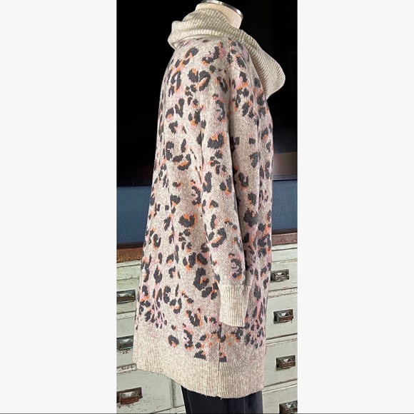 Anthropologie Emmy Cowl Neck Tunic Sweater M - Picture 13 of 14